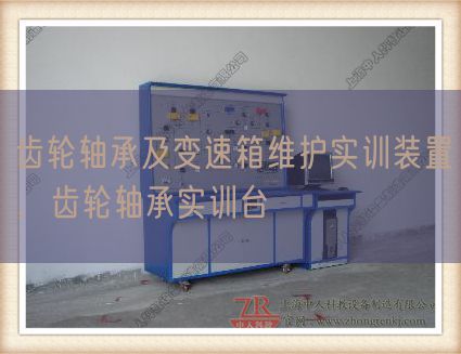 齒輪軸承及變速箱維護(hù)實訓(xùn)裝置，齒輪軸承實訓(xùn)臺(圖1)