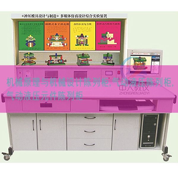 機械原理與機械設(shè)計陳列柜,氣動液壓陳列柜,氣動液壓元件陳列柜(圖1)
