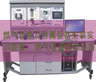 燃氣管道及附屬設備安裝實訓裝置，燃氣管道教學設備(圖1)