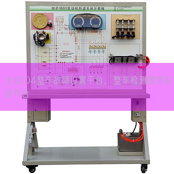 大眾ID4整車故障設(shè)置平臺(tái)，整車檢測(cè)教學(xué)實(shí)訓(xùn)平臺(tái)(圖1)